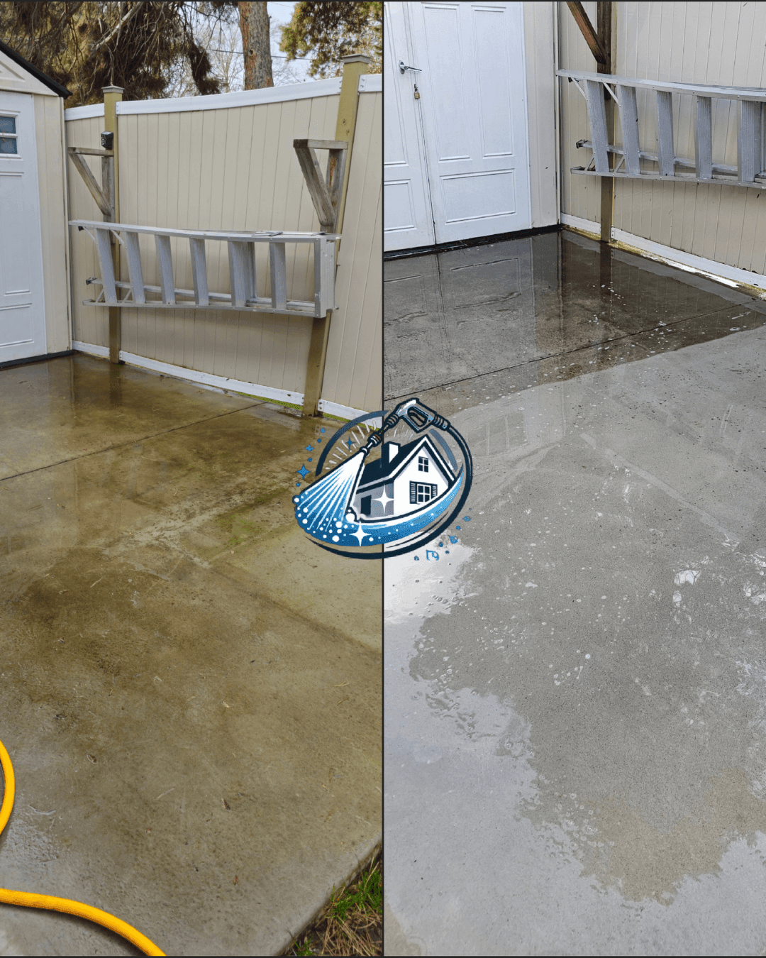 Driveway and Sidewalk Cleaning